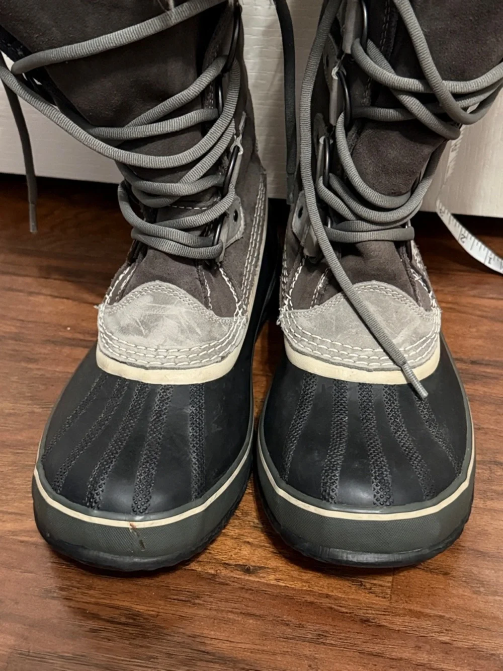 Sorel‎ Joan of Arctic Waterproof Winter Faux Fur Boots Gorp Granola Snow